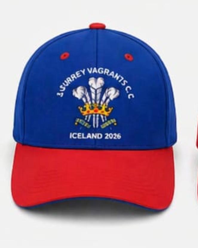 Cricket Cap - Surrey Vagrants CC